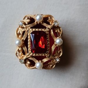 FLORENZA | Vintage Jeweled Trinket Box